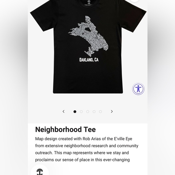 Oaklandish neighborhood tee - Picture 5 of 5